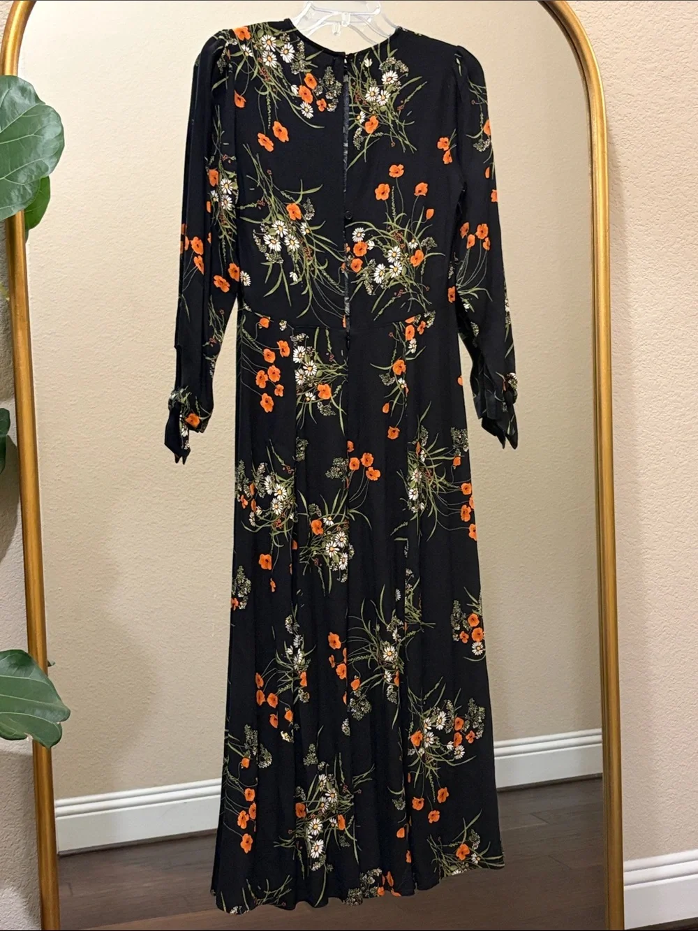 Reformation Zelda Midi Dress Size 6 - Picture 6 of 12